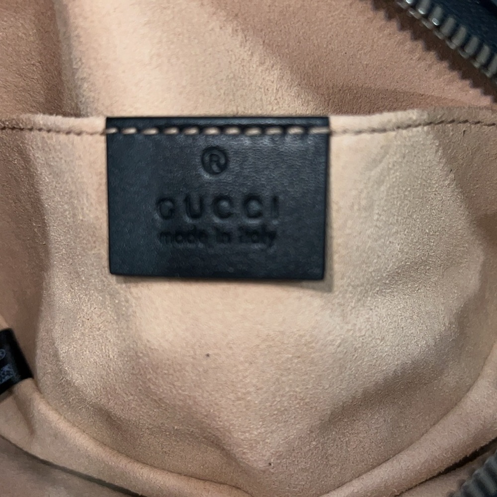 Gucci Calfskin Matelasse GG Marmont Leather Belt Bag 85/34-Authentic-NWT - Picture 12 of 16